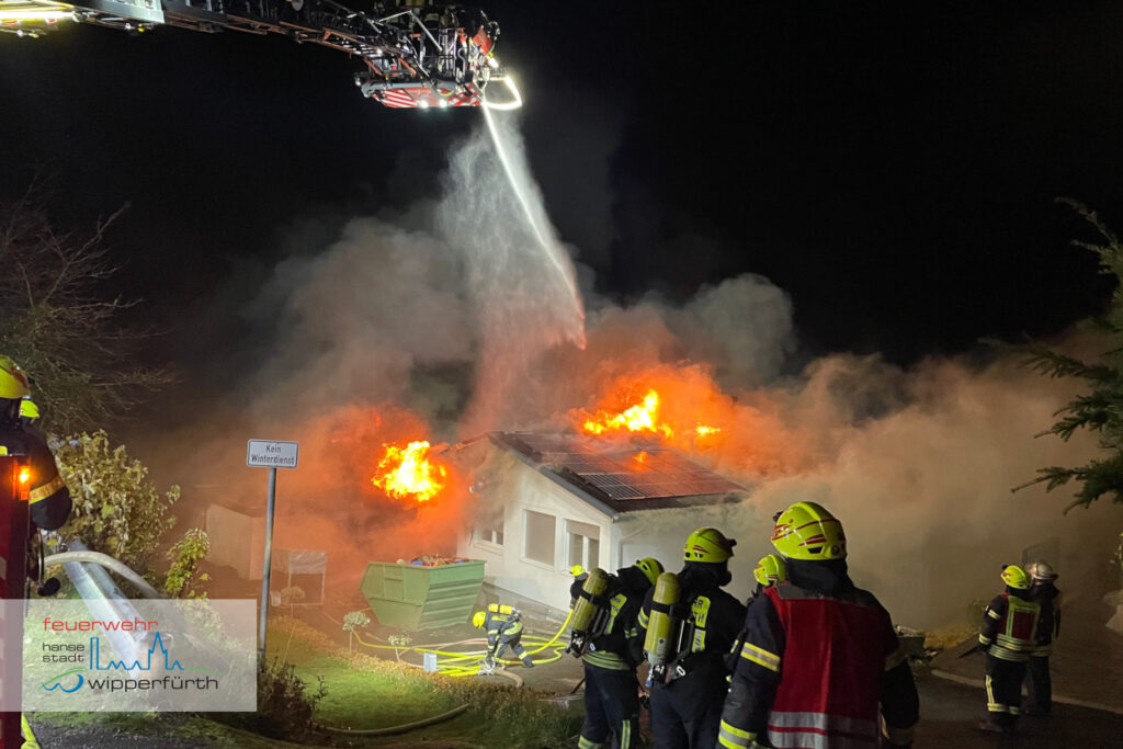 Wohnhausbrand in Ohl